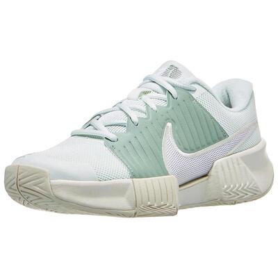 海外代购Nike/耐克女士网球鞋缓震耐磨网眼橡胶大底硬地球场