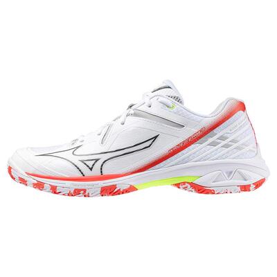 代购Mizuno美津浓女士羽毛球鞋轻量设计高回弹性快速响应