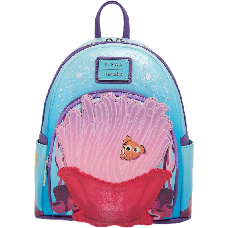 代购Loungefly男女双肩包轻便携带多口袋收纳日常通勤适用