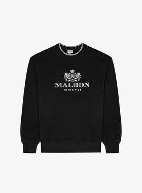 代购MALBON GOLF男士卫衣舒适保暖柔软亲肤简约百搭日常易穿