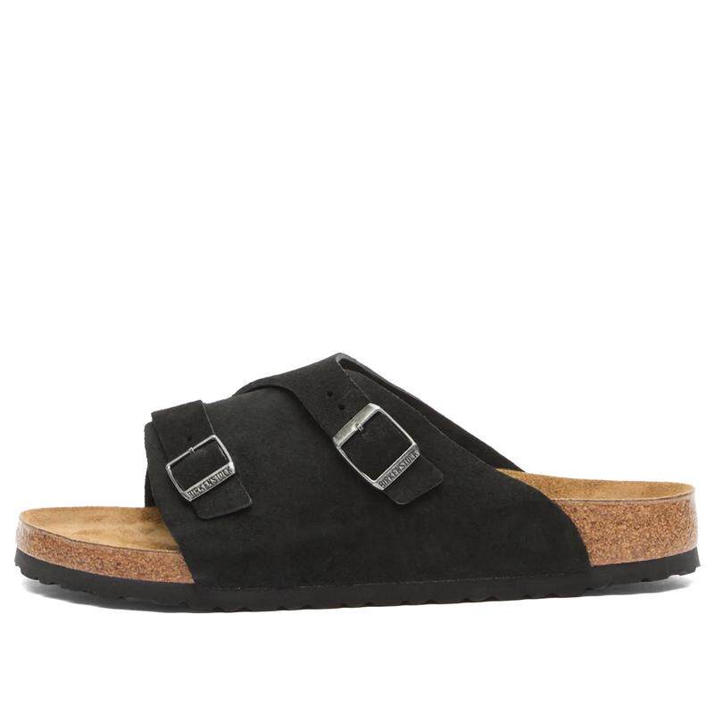 海外代购Birkenstock男士包头拖人体工学缓震舒适双扣带软木底