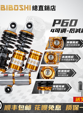 巴祖卡P60后减震适用九号Nz FzMIX E300P E200PMK2 M95小牛U2避震