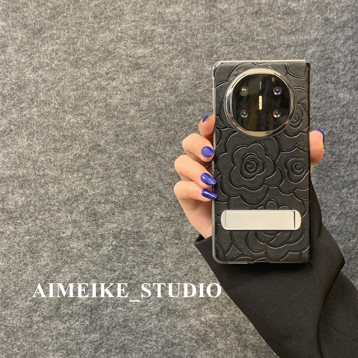 适用于华为手机壳折叠屏中轴翻盖