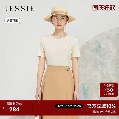 JESSIE多巴胺穿搭百搭针织衫上衣