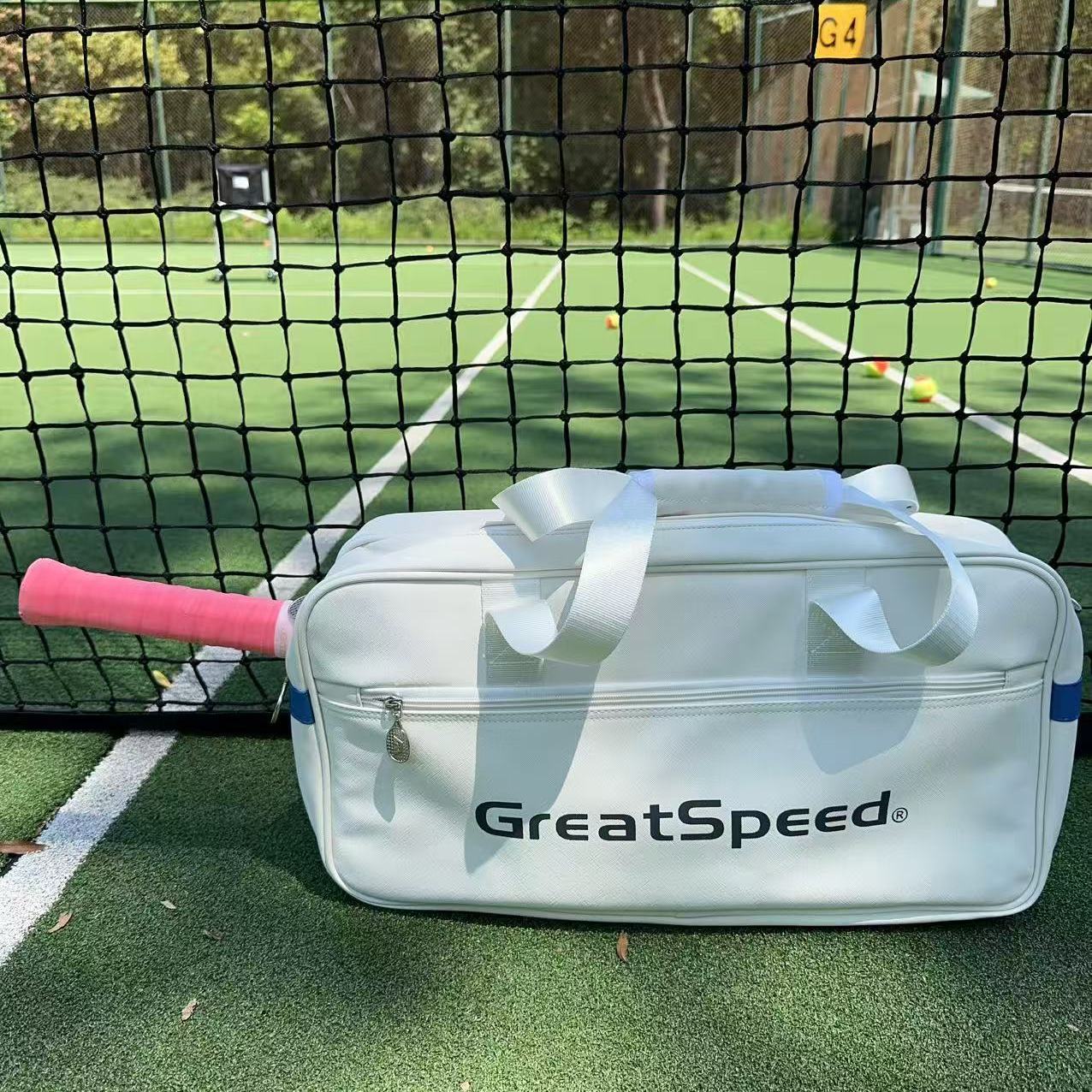 Greatspeed2支装网球单肩包羽毛球包衣物包健身包独立鞋仓两只装