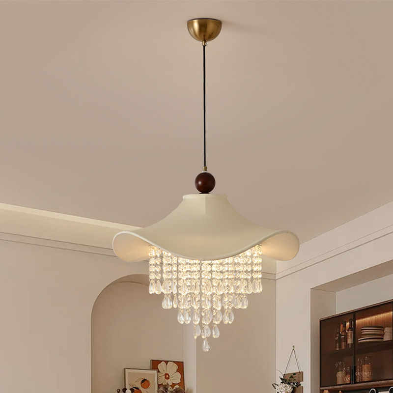 法式氛围感酒楼餐厅LED吊灯