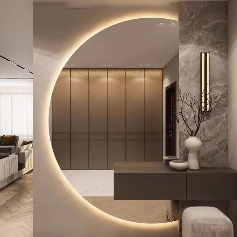 梳妆台高清智能大镜子