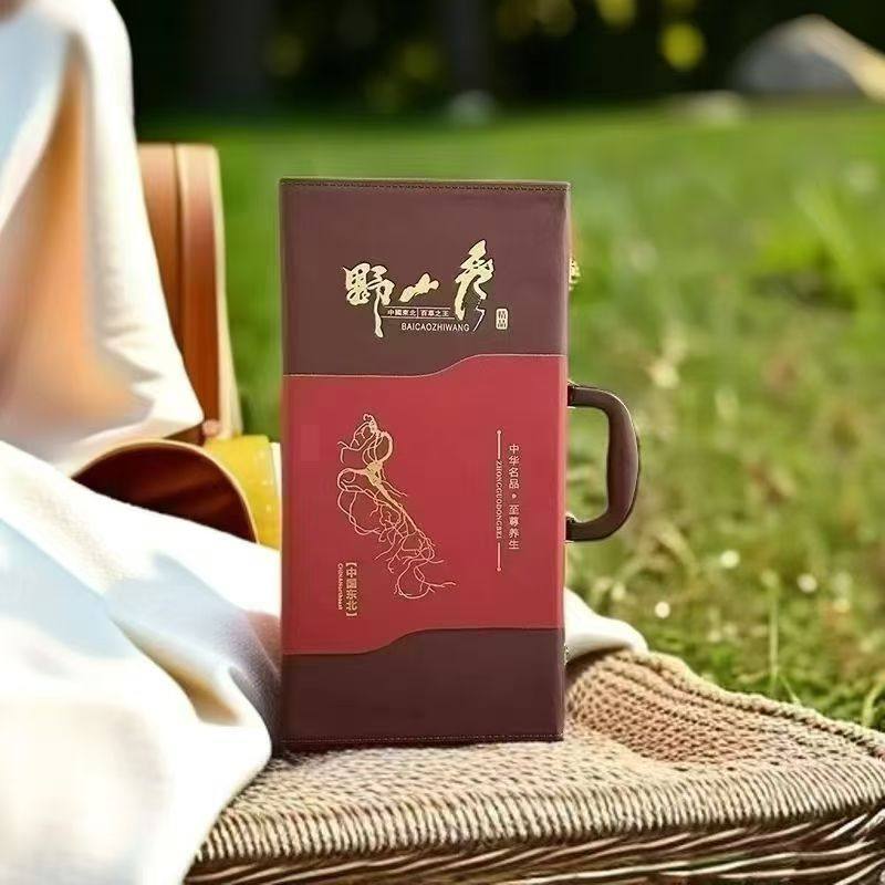 长白山人参礼盒一支东北野山参礼盒装林下参18年左右泡酒炖汤送礼