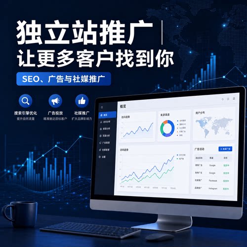 独立站装修设计图片海报banner图制作推广服务