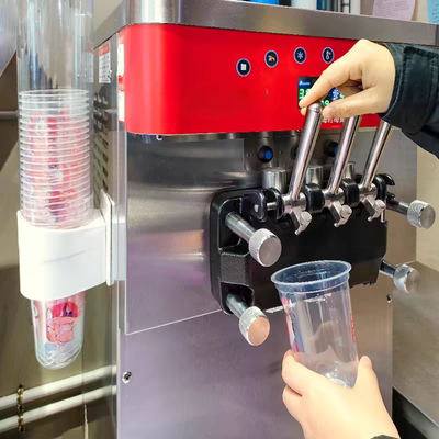 雪王圣代可乐奶茶咖啡分杯收纳架