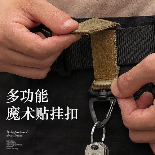 户外战术背包挂扣360度旋转单点三角扣多功能登山扣D型挂环