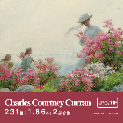 查尔斯·柯伦 Charles Courtney Curran｜美国人物浪漫油画素材