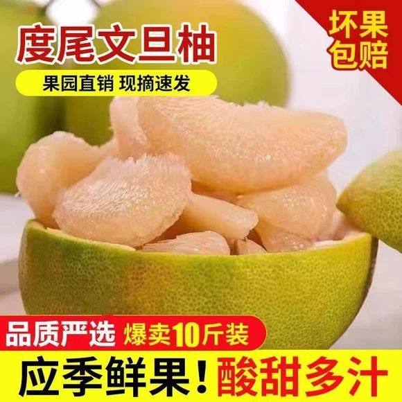 度尾文旦柚整箱老树红心文旦柚台柚子