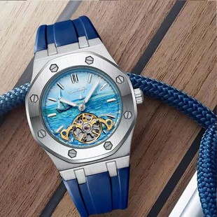 梵高Van 男表空城计系列海景腕时尚 镂空腕表 Gogh全自动机械表