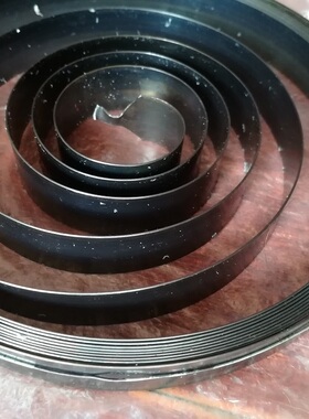 涡卷弹簧发条0.55mm厚x15mm宽65锰钢长度按需截取9元/米