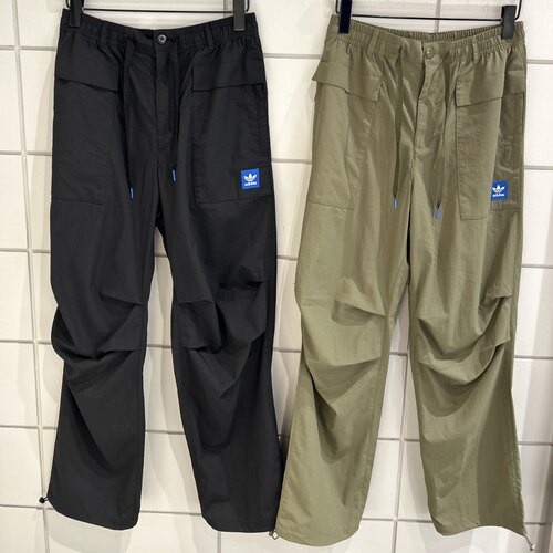 Adidas三叶草 男子运动休闲潮流工装速干直筒长裤 JC6837 JC6838