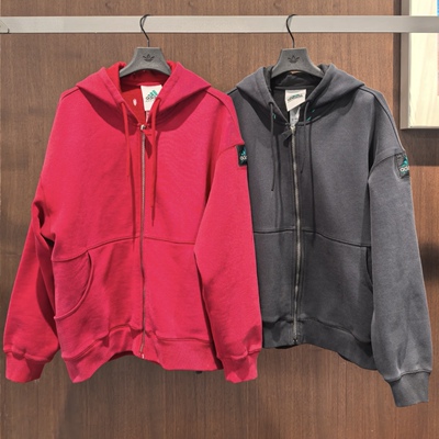 Adidas阿迪达斯 EQT运动休闲潮流复古连帽开衫外套 JD0659 JD0660