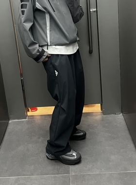 Adidas阿迪达斯 FOS运动休闲潮流户外宽松梭织长裤 JM6244 JM6245