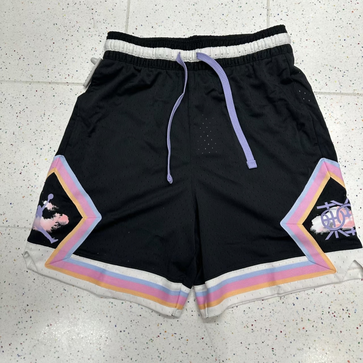 Nike耐克 下一站东单男子运动休闲潮流撞色王网眼美式短裤 FD6551