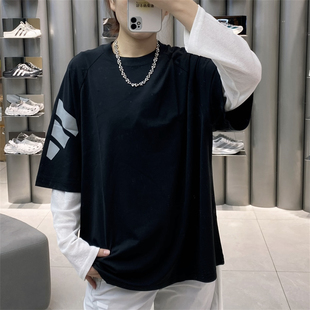 Adidas阿迪达斯 FOS男子运动潮流户外宽松短袖T恤 KH1485 KH1487