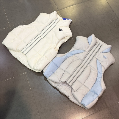 Adidas阿迪达斯 GALI 运动休闲潮流马甲羽绒服外套 KS8232 KS8233