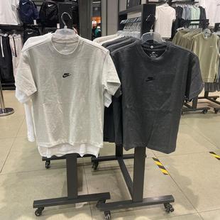 Nike耐克 春夏新款男子运动休闲潮流刺绣小勾宽松短袖T恤 DN5241