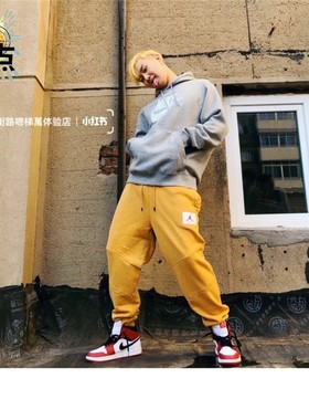 Nike耐克 Jordan男子加绒运动休闲针织长裤 CK6471/DQ7469/DA9813