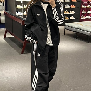 JW9896 KB2466 Adidas三叶草 男女运动休闲潮流防风夹克外套长裤