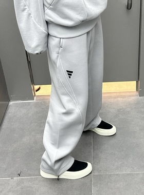 Adidas阿迪达斯 FOS运动休闲潮流户外宽松针织长裤 KB4600 KB4601