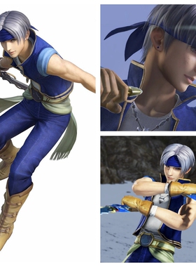 帝都动漫 cosplay 最终幻想 纷争NT 洛克寇尔 cos假发 来图定制