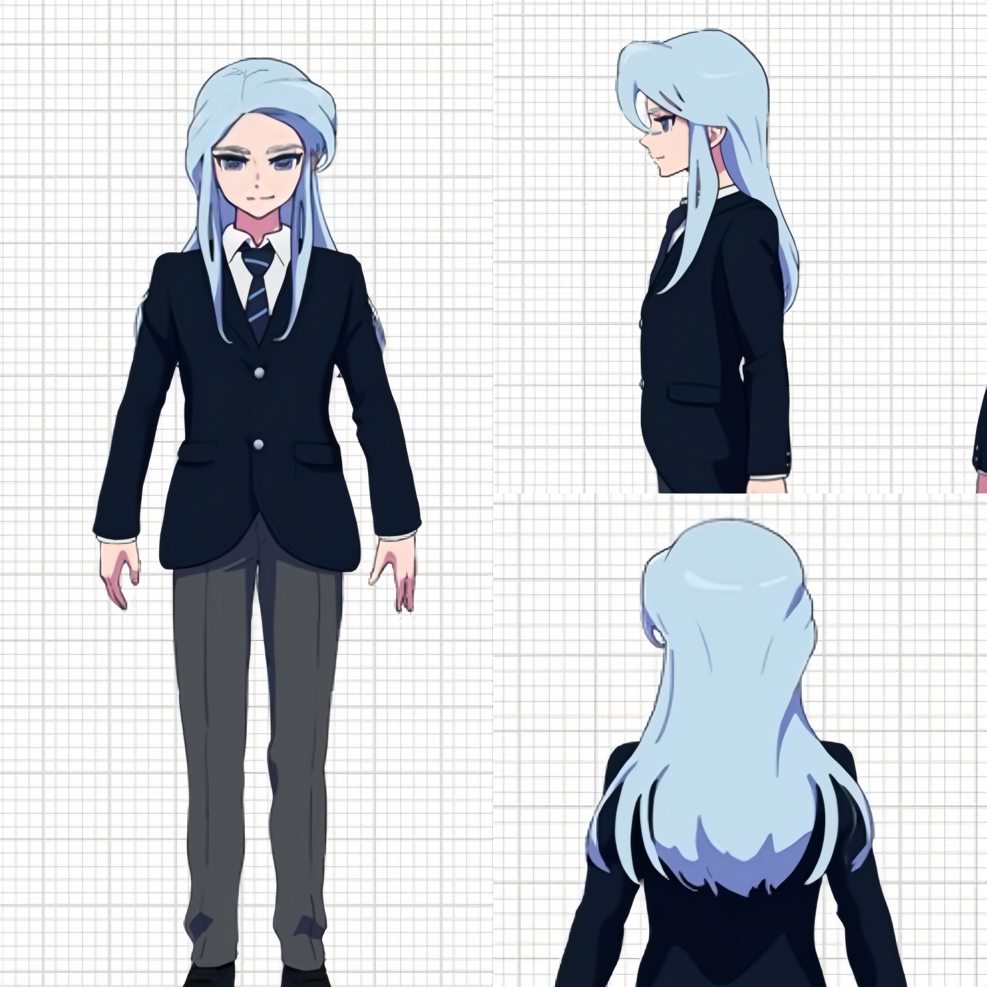 闪电十一人四川堂圆堂晴cos假发