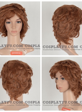 定做动漫cosplay假发套COS VOCALOID V家 狂气渣茄 meiko定制假毛