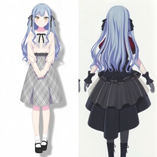 帝都动漫 COSPLAY BanG Dream! 丰川祥子cos假发 成品 来图定制
