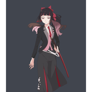 帝都动漫 COSPLAY 春夏秋冬代行者春之舞 姬鹰樱 cos假发 成品