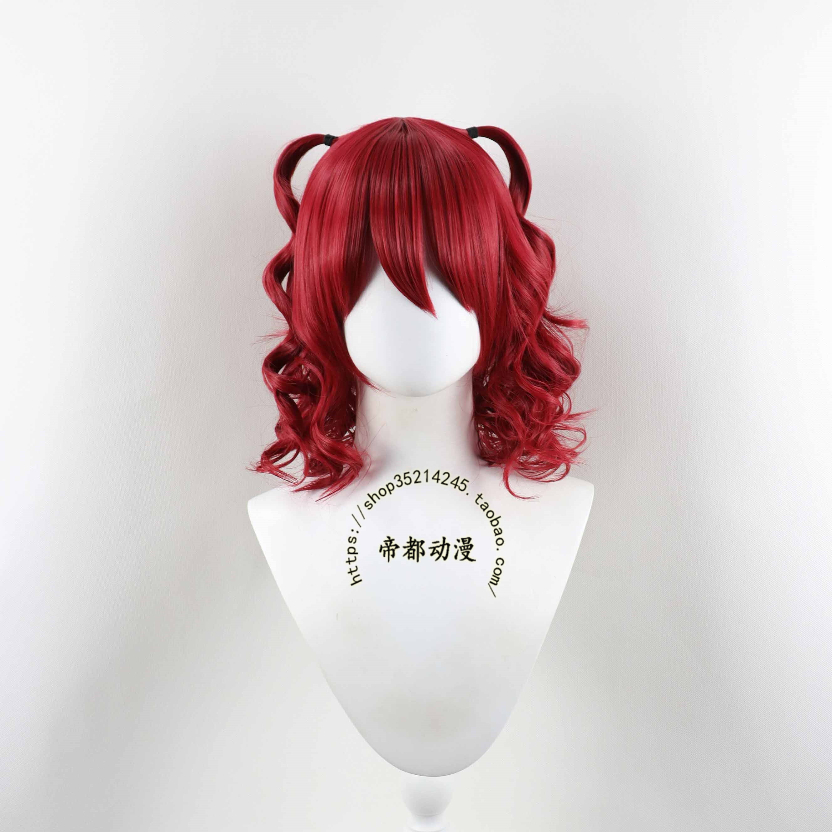 帝都动漫 cosplay 东方Project 小野冢小町cos假发 来图定制 造型