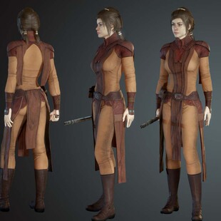 帝都动漫 cosplay 星球大战 巴丝蒂拉尚cos假发定制 马尾造型