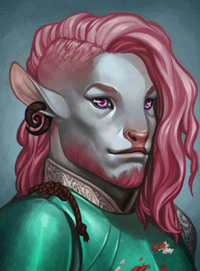 帝都动漫 cosplay  Critical Role Caduceus Clay cos假发定制