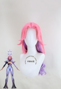 帝都动漫 联盟英雄-至臻 绝息圣堂 厄运小姐COS 假发 定制 游戏