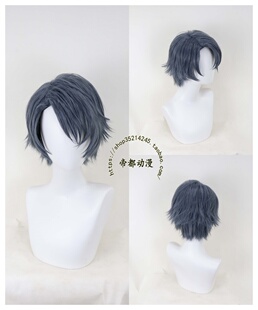 帝都动漫cosplay假发套COS定做  Paradox Live-Ituki  定制假毛