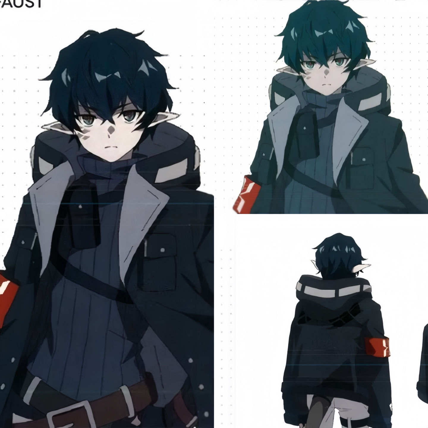 帝都动漫 COSPLAY 明日方舟 浮士德cos假发 成品 来图定制 造型好