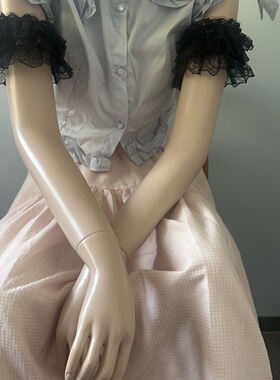 lolita臂环蕾丝手臂套遮肩膀遮纹身袖套上臂装饰大臂套lolita手袖