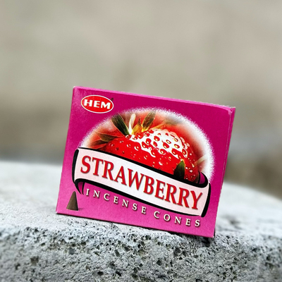 HEM进口塔香草莓STRAW BERRY｜印度香锥香家用室内办公甜果香香薰