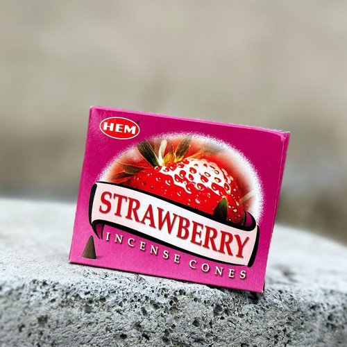 HEM进口塔香草莓STRAW BERRY｜印度香锥香家用室内办公甜果香香薰