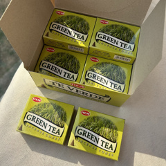 印度香绿茶锥香GREEN TEA 塔香HEM品牌薰香 “生活禅，幸福茶香”