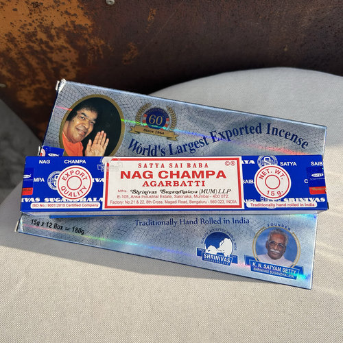 被Jennie带火的SATYA-Nag Champa 黄花香 赛巴巴印度线香家居扩香