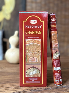 沉香木印度进口正品CHANDAN 沉香线香竹签香家用办公香薰礼佛供奉