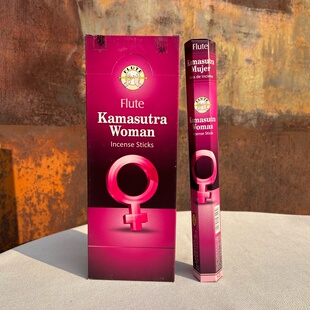 印度进口Flute正品线香印度女人香Kamasutra woman香薰室内持久
