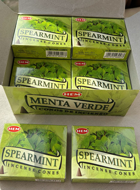 薄荷SPEARMINT｜“仿佛迎来一阵小风” 印度香HEM进口塔香锥香