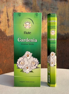 印度进口Flute正品线香栀子花Gardenia 香薰家用室内卫生间除味