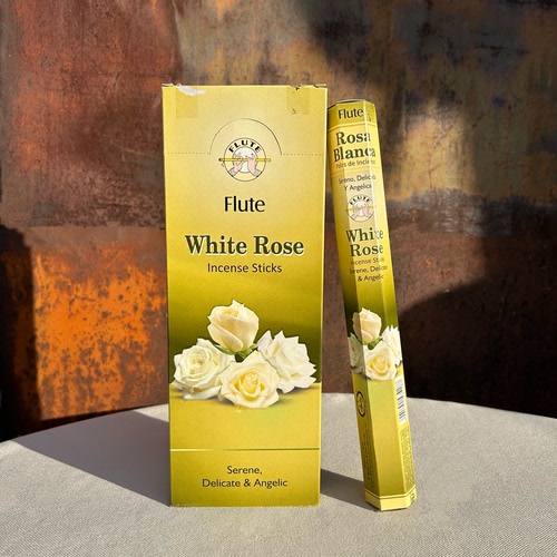 印度进口Flute正品线香白玫瑰White Rose家用室内卫生间除味